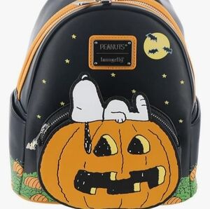 Loungefly Mini Backpack-Peanuts Great Pumpkin